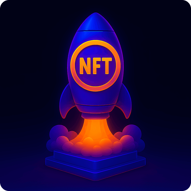 Launch work tokens / NFTs